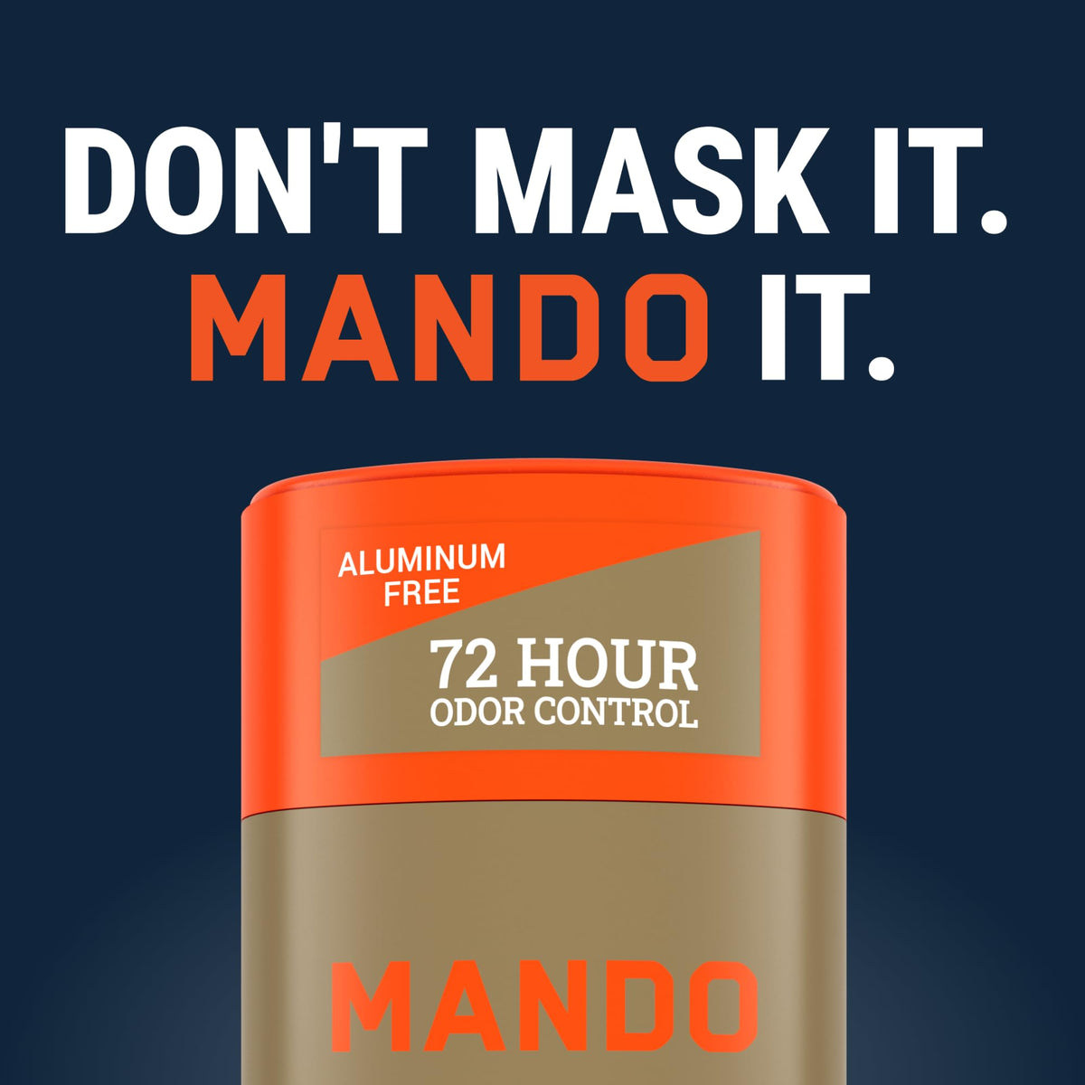 Mando in a gym bag lifestyle shot ready for post‑workout touchups