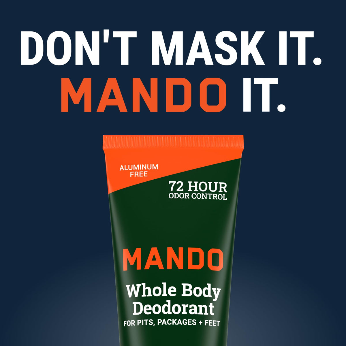 Man outdoors with Mando representing subtle Clover Woods scent benefit