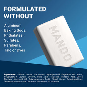 Mando bar in compact travel case for on-the-go freshness