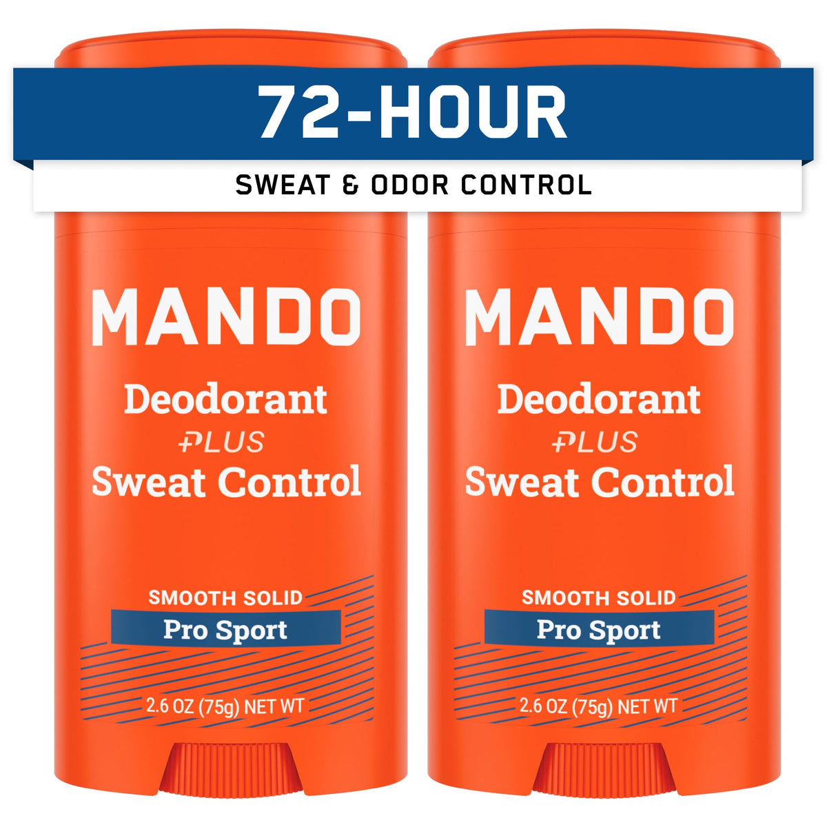 Mando Pro Sport front packaging showing product and benefits