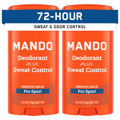 Mando Pro Sport front packaging showing product and benefits