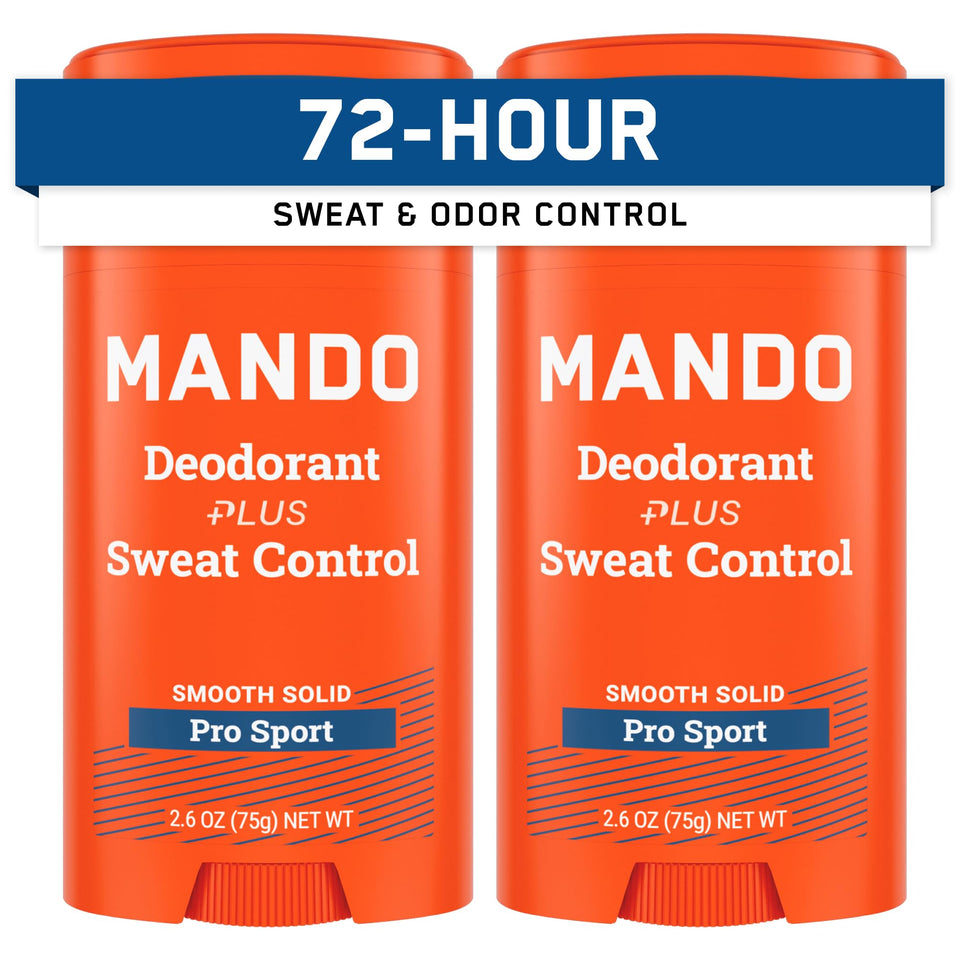 Mando Pro Sport front packaging showing product and benefits