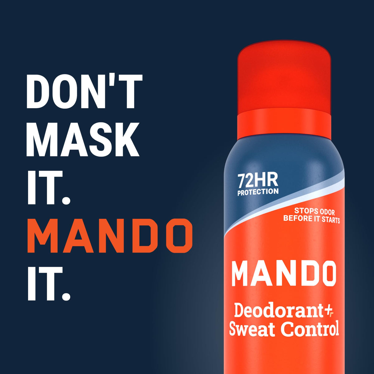 Mando spray finish on shirt fabric showing no visible residue