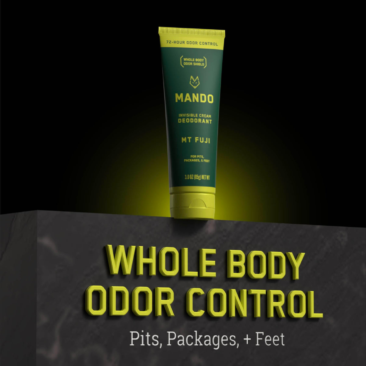 Mando product label detail highlighting ingredient transparency benefit