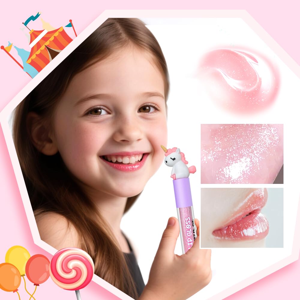M&U MAKE YOU UP unicorn topper close-up highlighting collectible charm appeal