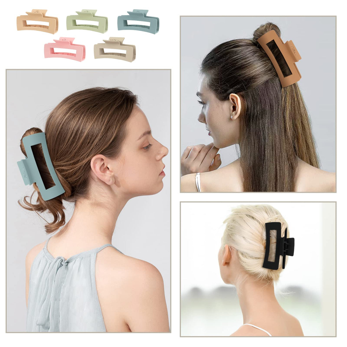 Mandydov eight-color assortment laid flat to show neutral and pastel tones for outfit matching