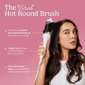 Mane anti-tangle bristles detail illustrating snag-free glide and comfortable control