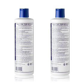 Mane 'n Tail bottle closeup label highlighting micellar and biotin benefits