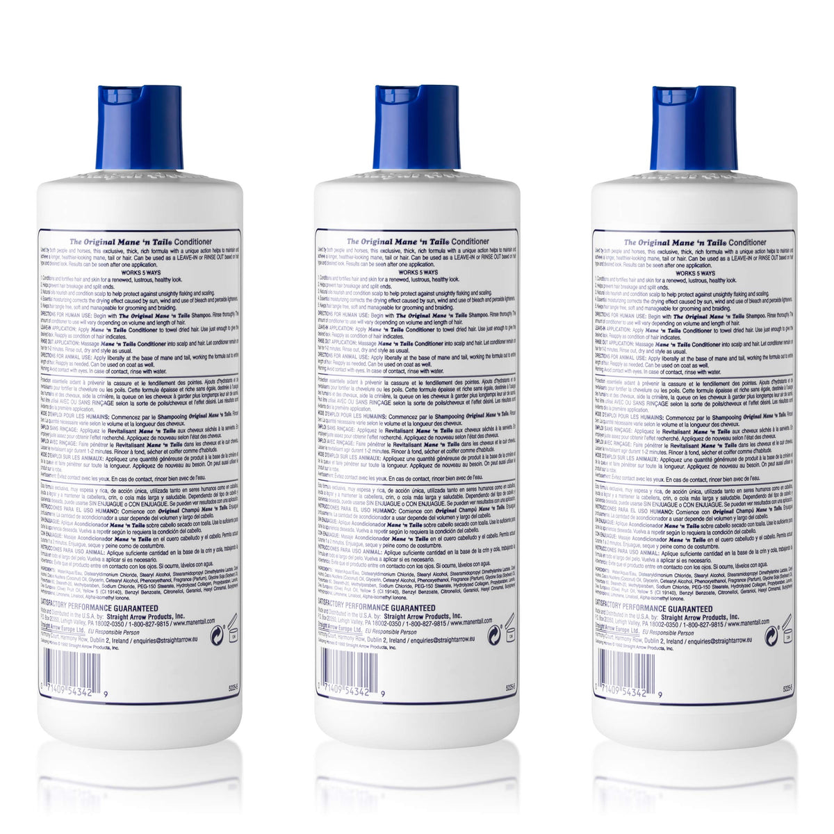 Mane 'n Tail creamy conditioner texture close-up for smooth detangling