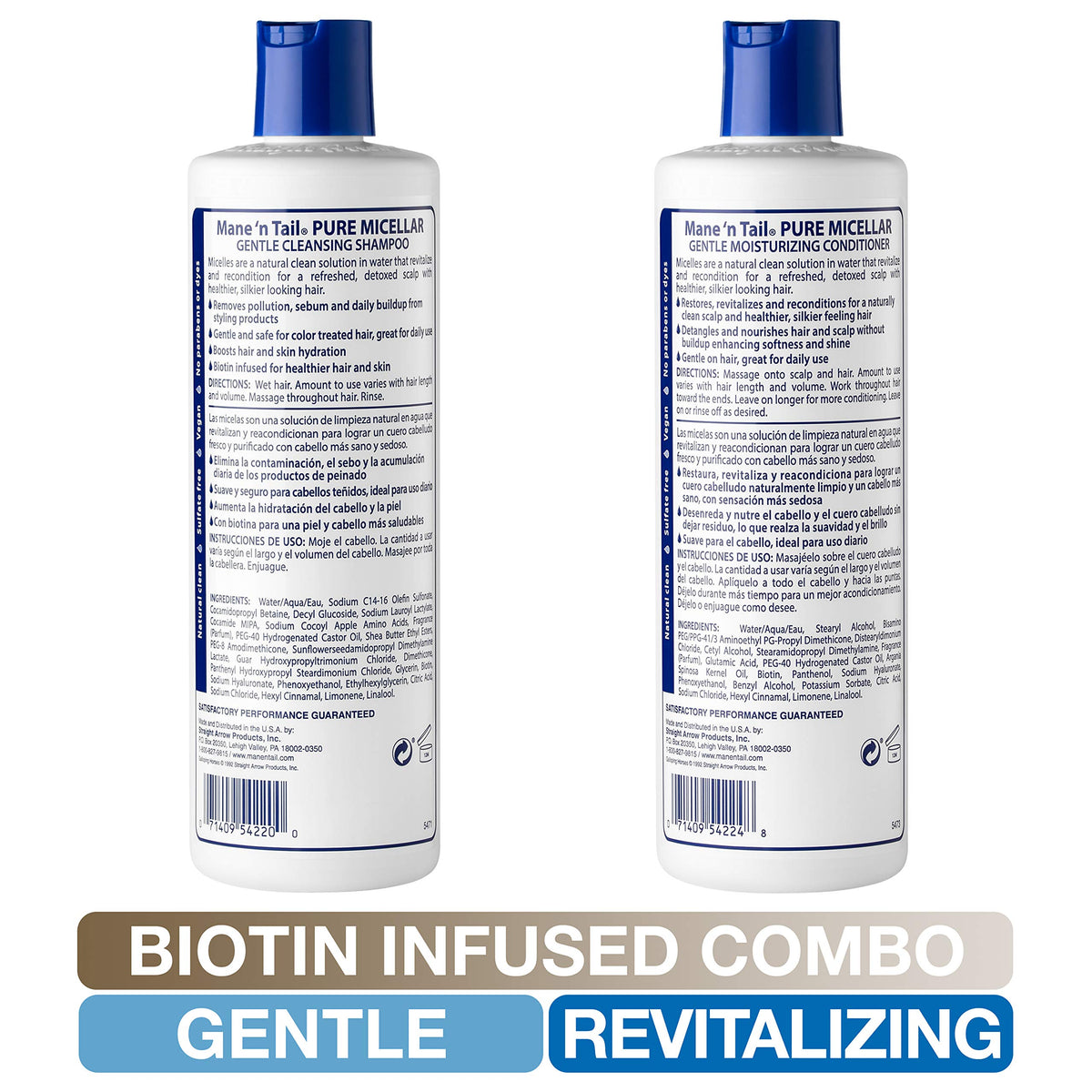 Mane 'n Tail shampoo lather in hand showing gentle effective cleanse