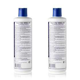 Mane 'n Tail shampoo pouring texture with olive oil for gentle cleansing benefit