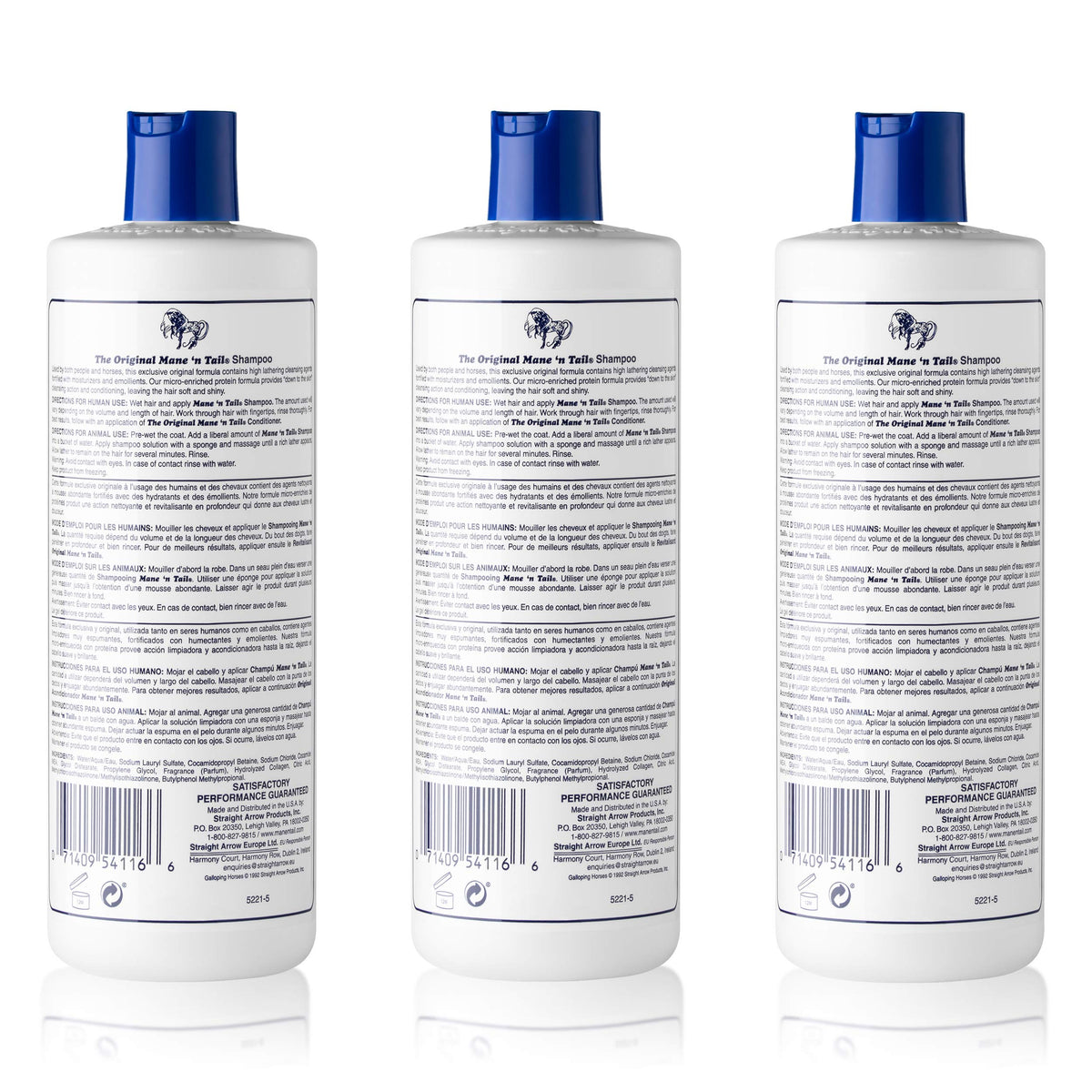 Mane 'n Tail creamy foam texture illustrating rich lather and moisture