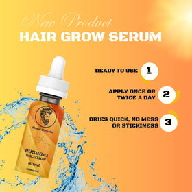 Mane Regain dropper detail dispensing solution for precise topical application benefit