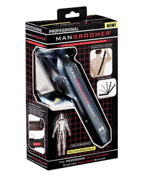 MANGROOMER blade and accessories laid out for easy maintenance