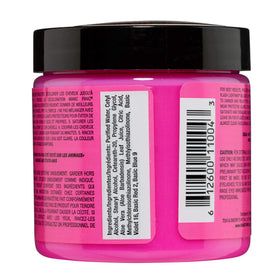 MANIC PANIC opened tub texture close-up showing creamy consistency and moisturize benefit