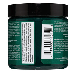 MANIC PANIC open tub showing creamy green texture and conditioning finish