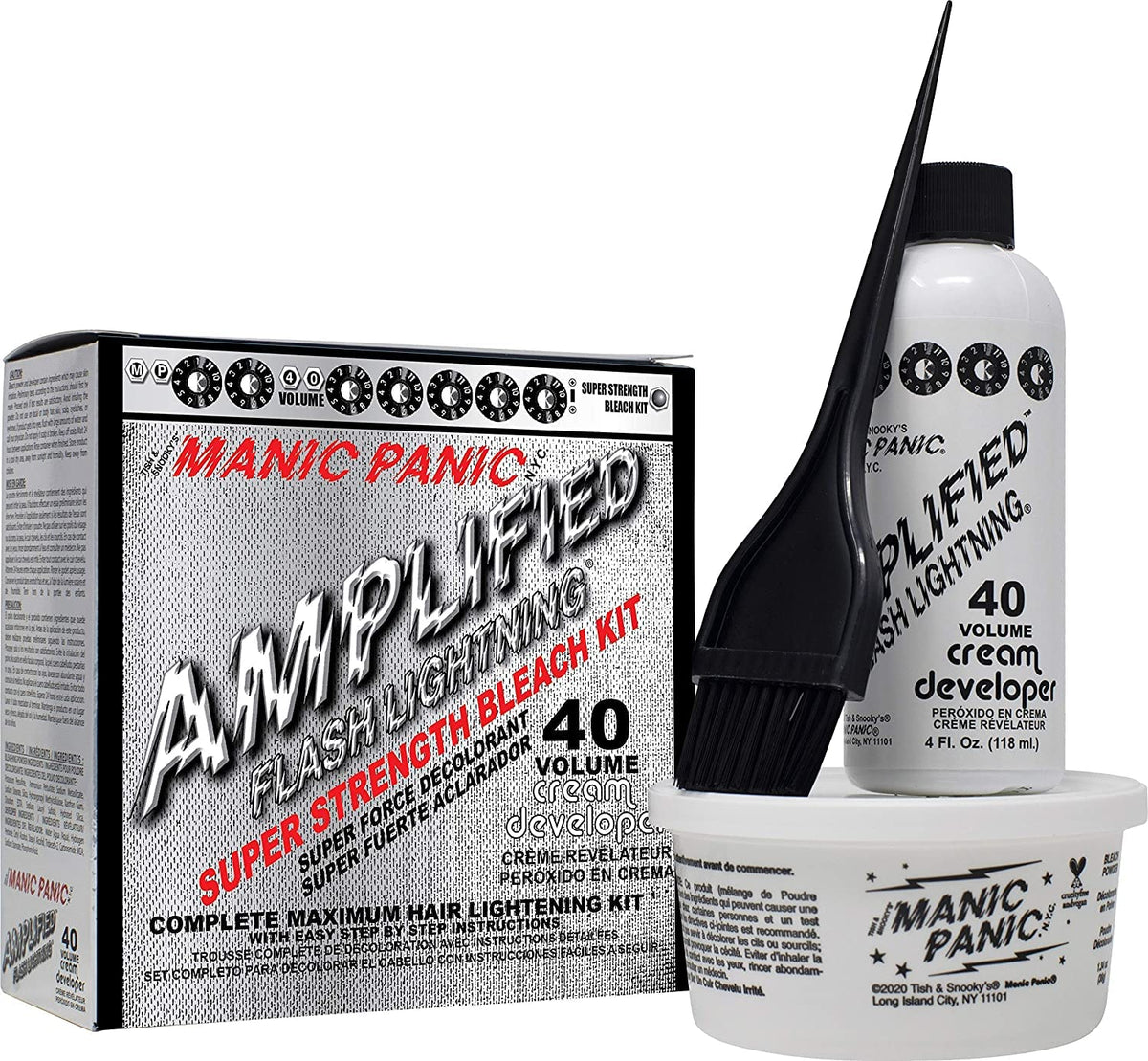 MANIC PANIC front packaging showing kit and branding with clear product benefit
