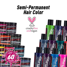 MANIC PANIC street-style model with Pink Warrior hair showing bold, long-lasting color benefit