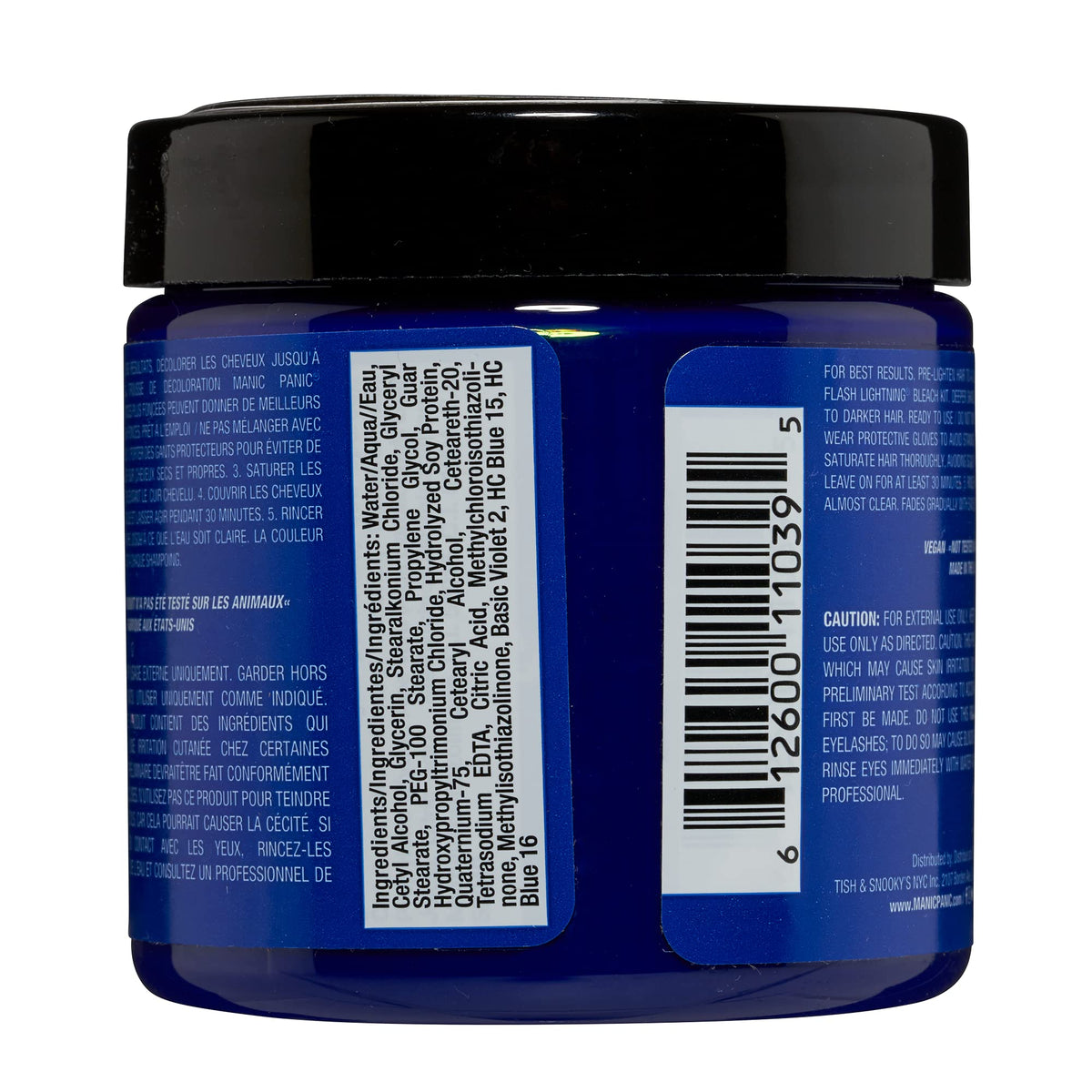 MANIC PANIC close-up of dye texture, shows creamy pigment and conditioner benefit