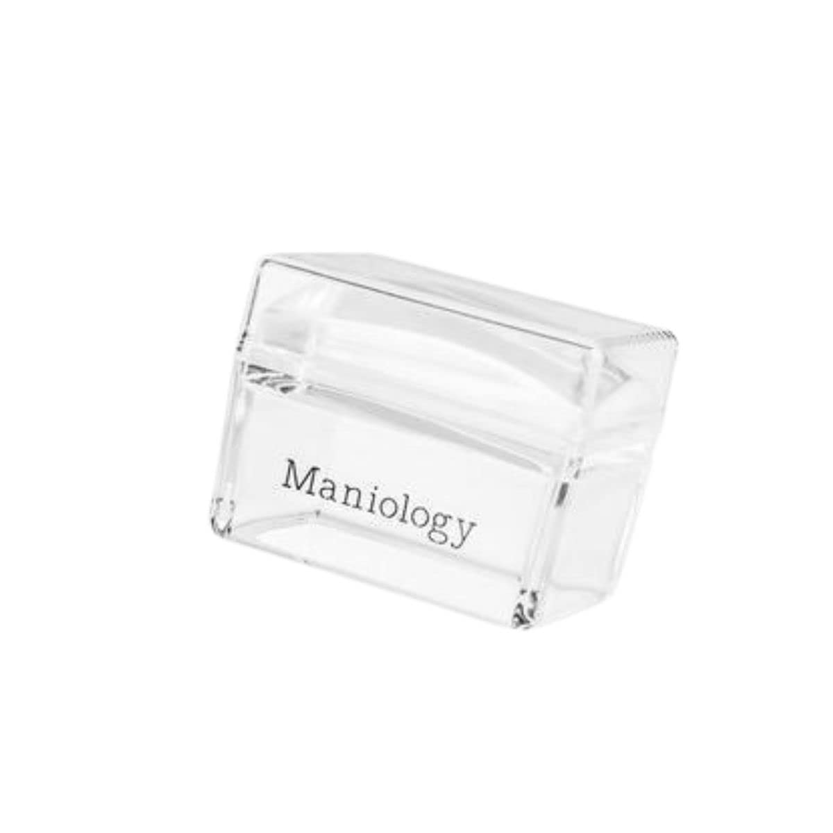 Maniology stamper protective cap close-up keeping the silicone head lint-free