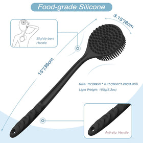 Manmihealth handle close-up highlighting non-slip grip and hanging hole for easy storage
