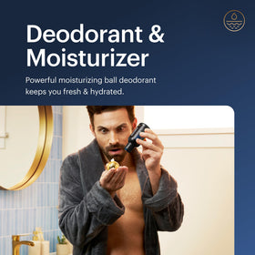 MANSCAPED application demo on hand showing easy spread and cooling effect