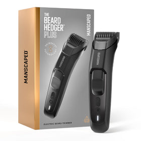 MANSCAPED Beard Hedger PLUS front view showing sleek design and easy grip
