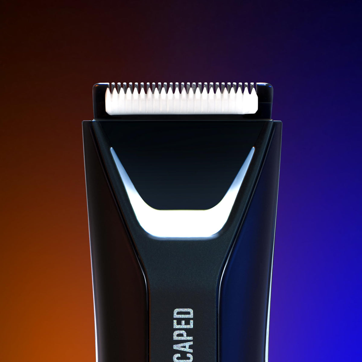 MANSCAPED blade installed in trimmer displaying correct fit and ready-to-use performance