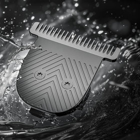 MANSCAPED blade beside ruler scale comparing 41 mm width for wider coverage