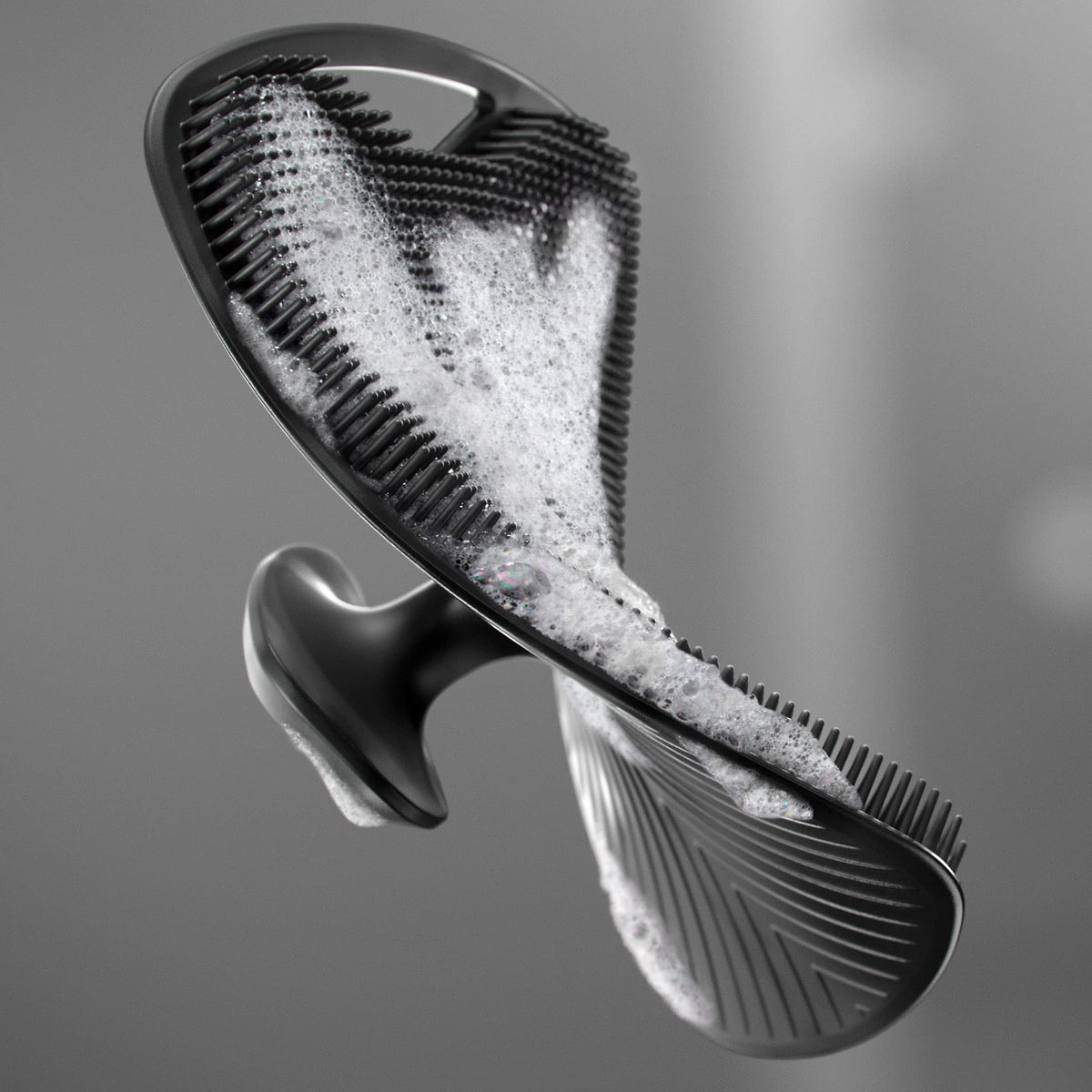 MANSCAPED packaging and label highlighting long-lasting, hygienic design benefit