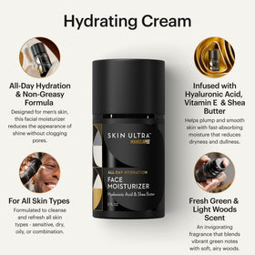 MANSCAPED brightening serum dropper showing lightweight vitamin C texture
