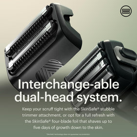 MANSCAPED stubble trimmer attachment detail for precise shaping