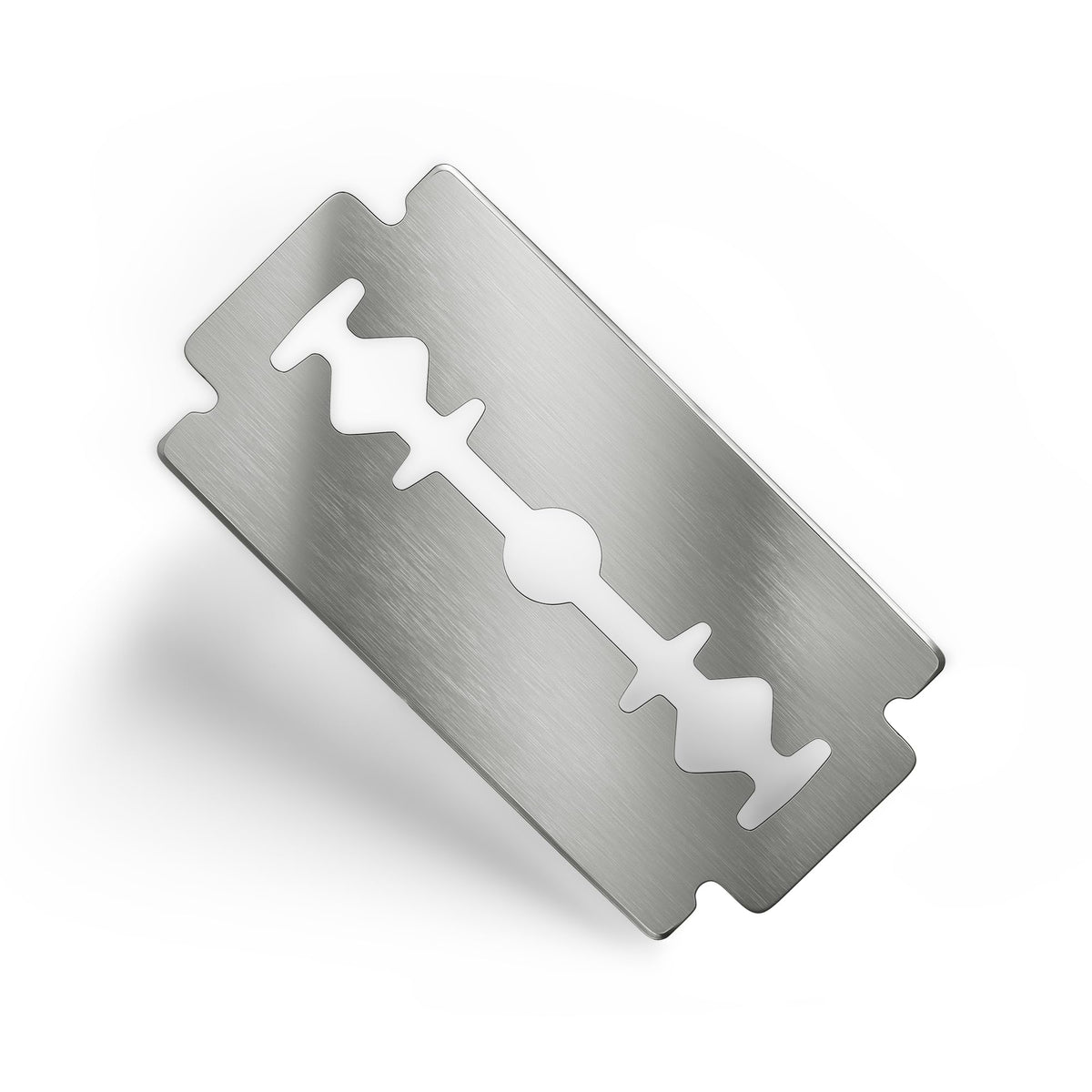 MANSCAPED close-up of stainless steel blade edge for precise shaving