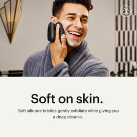 MANSCAPED buttons detail displaying modes and speeds for customizable cleansing
