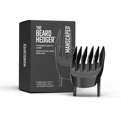MANSCAPED comb attachment front view showing durable fit and easy length control