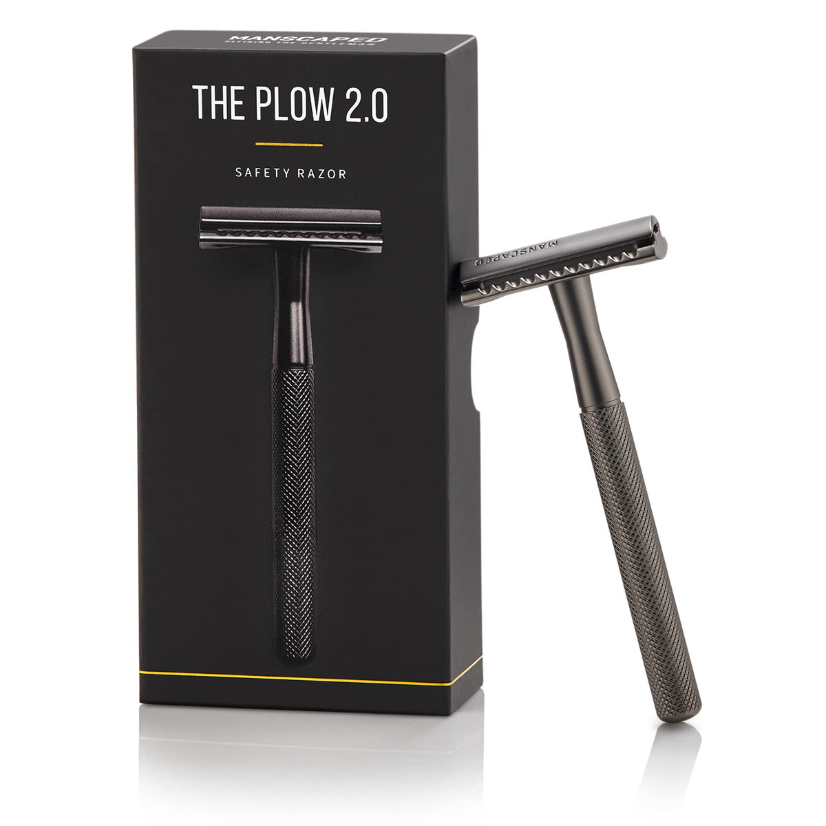 MANSCAPED The Plow 2.0 front view showing sleek design and precise control