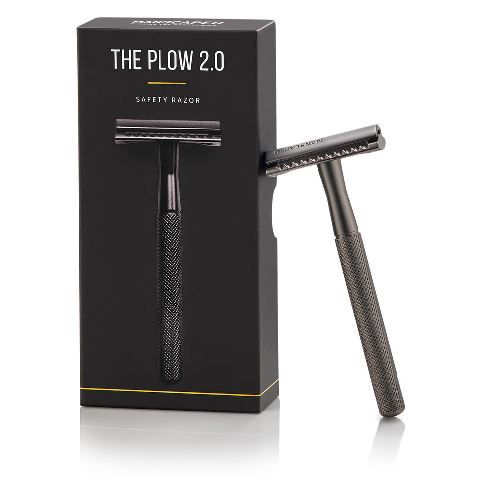 MANSCAPED The Plow 2.0 front view showing sleek design and precise control
