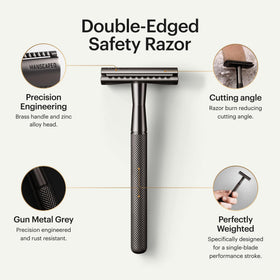 MANSCAPED close-up of the handle offering improved grip and balance benefit