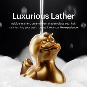 MANSCAPED creamy lather pouring to show texture and quick rinsing benefit