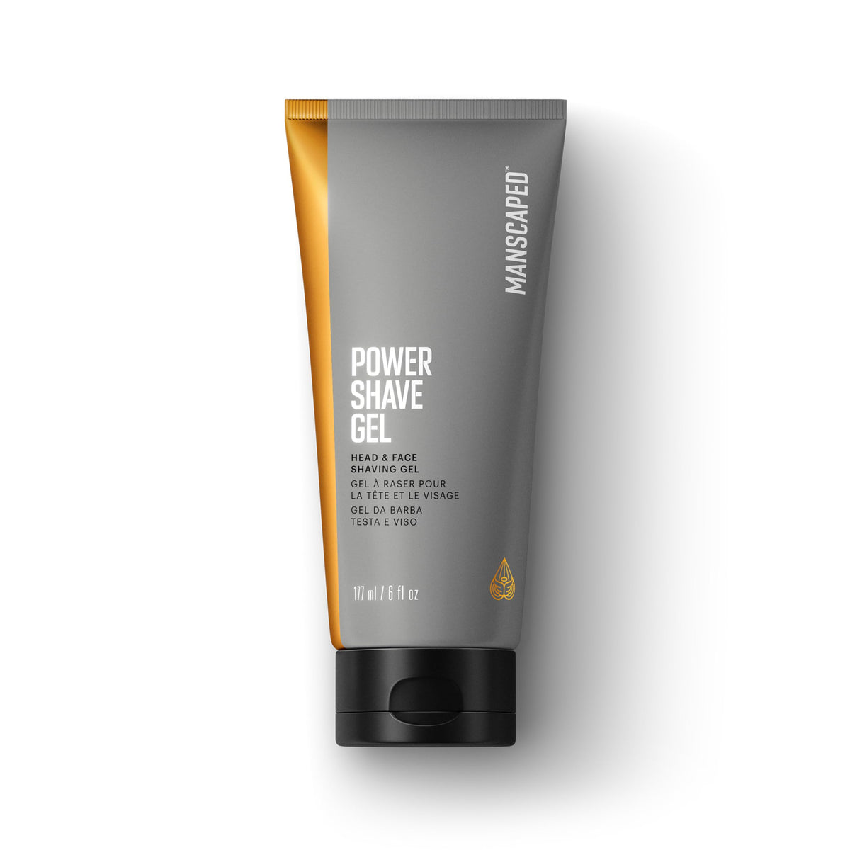MANSCAPED front packaging view showing product and clear label for easy recognition and selection