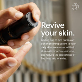 MANSCAPED products in hand to show actual size and portability
