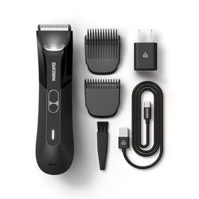 MANSCAPED EVA travel case with trimmer and accessories for organized portability