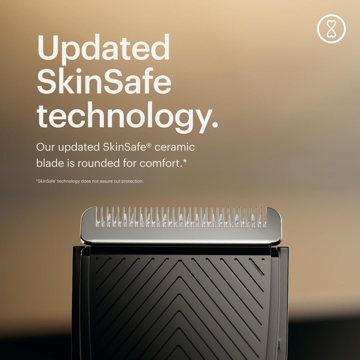 MANSCAPED trimmer used in shower showing waterproof convenience and easy rinse