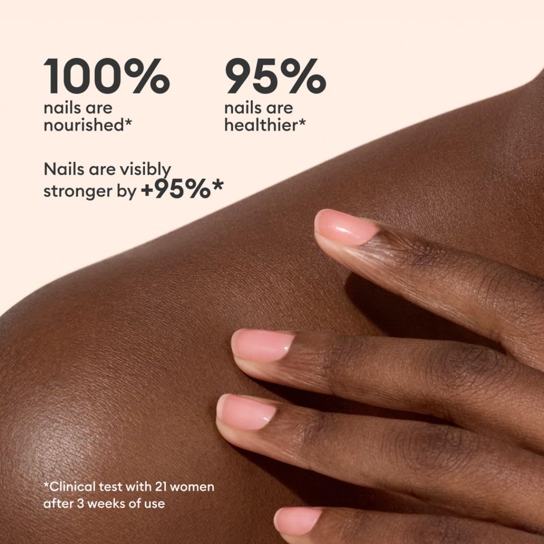 Manucurist on nails in lifestyle setting showing natural healthy finish