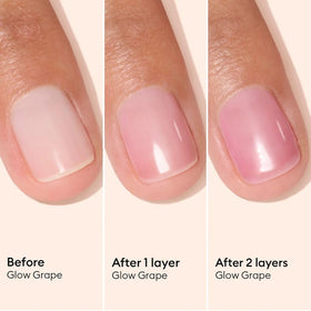 Manucurist applied on nails in an outfit setting showing polished natural look benefit