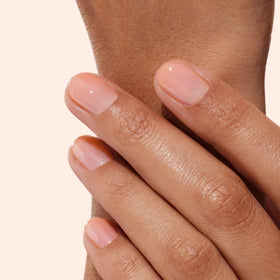 Manucurist brush and stroke demonstrating smooth application and quick-dry benefit