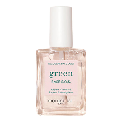 Manucurist front packaging showing bottle and vegan label for trusted care