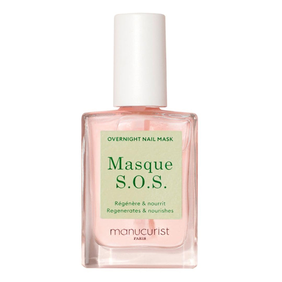 Manucurist SOS Nail Mask front packaging showing compact repair treatment