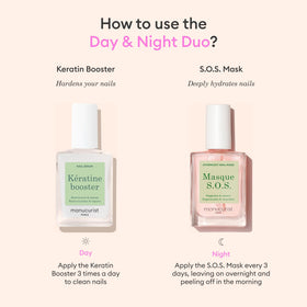 Manucurist S.O.S. Night Mask tube focused on overnight repair and intense hydration