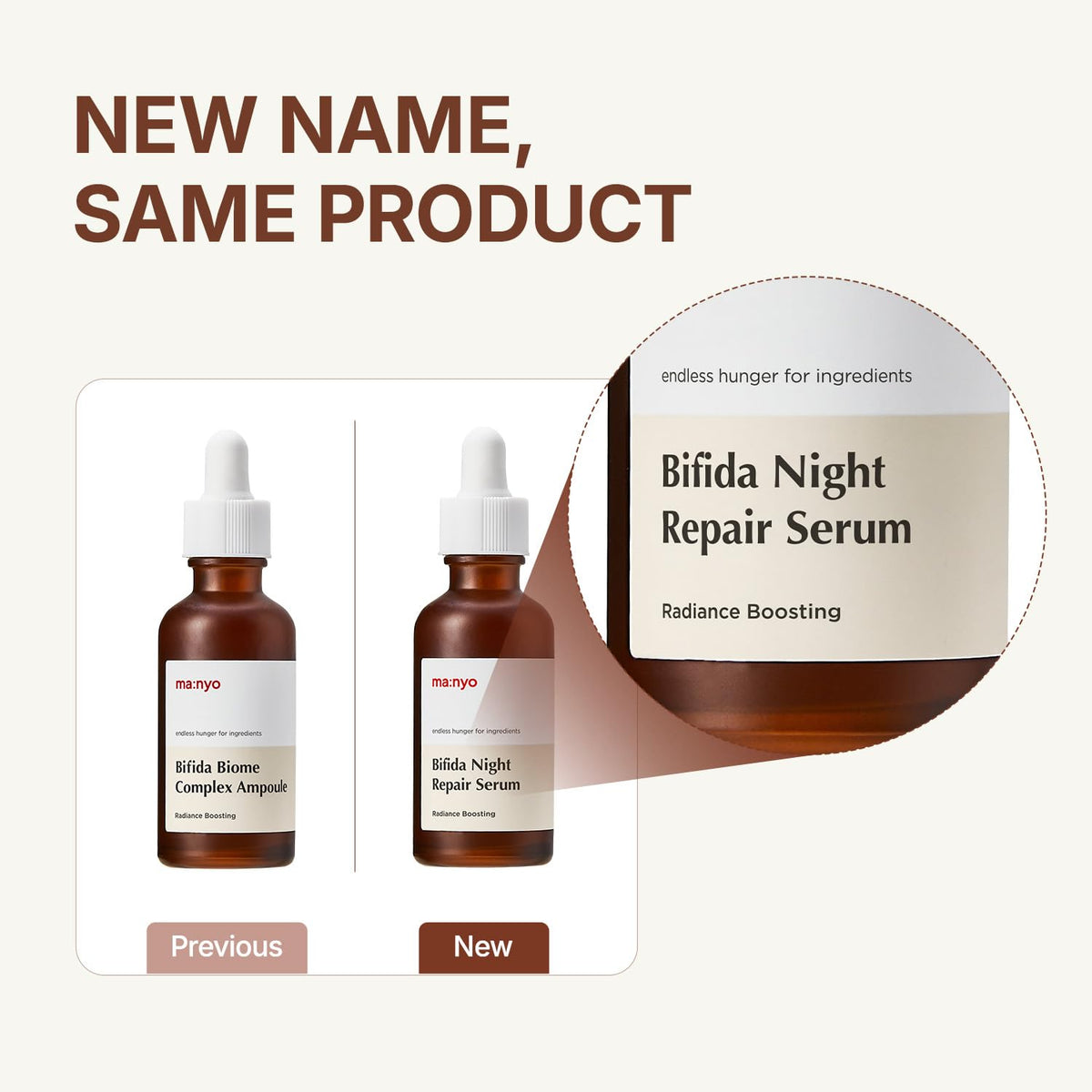 ma:nyo close-up of serum texture highlighting fast absorption benefit